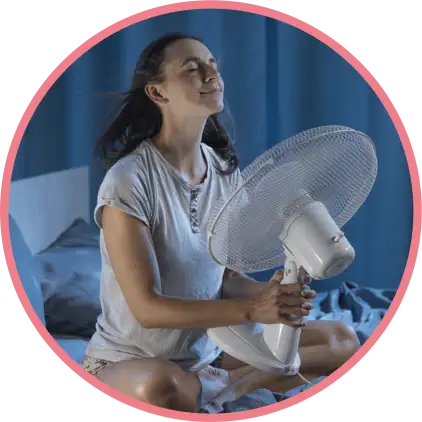 Ondas de calor e suores noturnos